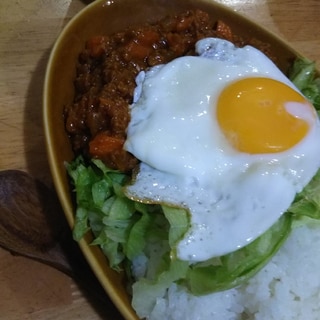 野菜ジュースDEドライカレー(о´∀`о)